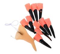 Abaodam Set 2 Pezzi di Unghie Finte da Strega e Naso da Vampiro Halloween Oggetti di Scena Leggeri e Comodi per Feste in Maschera e Decorazioni Horror