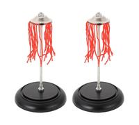 Abaodam Set 2 Pezzi Pennacchio Elettrico per Esperimenti di Elettrostatica, Attrezzatura Didattica Leggera e Portatile per Scuole Medie, Ausili Didattici per Laboratorio di Fisica