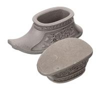 Abaodam Set 2 Pezzi Protezioni per Coltelli in Acciaio Inossidabile Guardia Manico Resistente e Pratica per Fai da Te e Creazione Coltelli