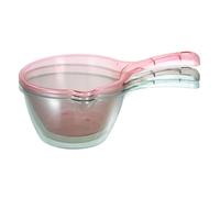 Abaodam Set 3 Mestoli da Cucina in Pcdg Trasparente Manico Confortevole e Leggero, per Lavare Frutta e Annaffiare Giardino
