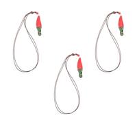 Abaodam Set 3 Pezzi Fischietti in Ceramica a Forma di Peperoncino Rosso, Giocattoli Musicali Creativi, Giocattoli Fischietti Cartoon per Asilo e Scuola Materna, Superficie Liscia