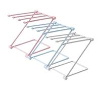 Abaodam Set 3 Porta Strofinacci Pieghevole da Cucina Organizer per Stracci e Spugne da Banco Supporto Scolapiatti Verticale Salvaspazio per Cucine Piccole