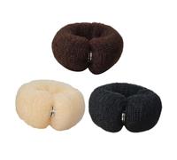 Abaodam Set 3pezzi Accessori per Chignon da Donna in Nylon Elastico e Morbido per Acconciature Perfette e Morbide in Salone di Parrucchiere