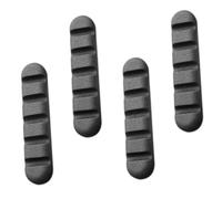 Abaodam Set 4 Paraurti per Portiere Auto in PVC Adesivo Protezione per Specchietto Retrovisore Protezioni Laterali Antiurto per Parcheggio e Manovre Colore Casuale Colore Casuale