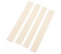 Abaodam Set 4 Pezzi Strisce di Feltro Autoadesive per Sordina Flauto, Clarinetto e Sassofono, Protezione Tasti Antirumore per Pratica Strumenti a Fiato