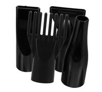 Abaodam Set 4 Pezzi Ugelli e Diffusori per Asciugacapelli in ABS, Accessori Ugello Concentratore e Pettine, per Phon Animali Domestici, Uso Professionale e Domestico per Toelettatura