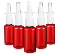 Abaodam Set 5 Pezzi Bottigliette Spray Vuote 30ml in Pet Bottiglia Spray Piccola Nebulizzatore Fine per Uso Sportivo o Lavorativo