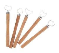 Abaodam Set 5pezzi Strumenti per Scultura in Argilla Design Unico, Utensili per Intaglio in Legno e Metallo per Progetti Artistici e Modellazione della Ceramica