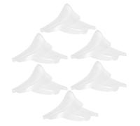 Abaodam Set 6 Paia di Forme per Scarpe in Plastica Trasparente, Tendiscarpe Unisex per Protezione Pieghe di Stivali e Scarpe da Ginnastica, Supporto per Forma delle Calzature
