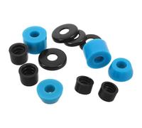 Abaodam Set Ammortizzatori in Pu per Skateboard e Fishboard, Boccole Antivibranti per Truck, Accessori Ricostruzione Cuscinetti e Rondelle per Controllo e Assorbimento Urti, Compatibili