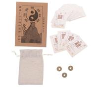 Abaodam Set Completo Carte i Ching per Principianti 64 Carte Divinatorie in Design per Collezionismo e Decorazione Feng Shui