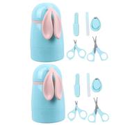 Abaodam Set Da 10 Pezzi Per Tagliaunghie Per Bambini Tagliaunghie Per Bambini E Bambine Tagliaunghie Incarnite Lima Per Unghie Forbici Kit Per Manicure Per Neonati