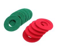 Abaodam Set da 10 Rondelle di Plastica Protettive per Terminali Batteria Auto, Spessori Anti-perdita Liquidi, Accessori Duraturi per Connettori Terminale Batteria in Ambito