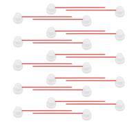 Abaodam Set da 20 Tubi di Prolunga per Bombolette Spray, Cannucce di Estensione Compatibili Valvole Aerosol, Ugelli per Spruzzatura Precisa Senza Attrezzi, Accessori per Manutenzione Auto