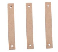 Abaodam Set da 3 Pastiglie Freno Ispessite per Ciclismo Indoor in Pelle di Mucca, Blocco Freno Bici Antiscivolo e Resistente all’Usura, Accessori Ciclismo Effetto Silenziatore per Allenamento in Casa