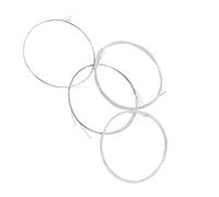 Abaodam Set da 4 Corde per Mandolino Anima in Acciaio, Corde D'acciaio per Strumenti Musicali Folk, Accessori Mandolino Adatti a Tutti gli Stili e Tecniche di Esecuzione