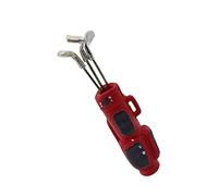 Abaodam Set Da 4 Pezzi Fingi Di Giocare a Un Giocattolo Accessori Per Case Delle Bambole in Miniatura Giocattolo Esterno Arredamento Del Tavolo Borsa Mazze Da Golf Attrezzatura Sportiva