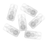 Abaodam Set da 6 Nastri Correttivi Trasparenti Portatili per Studenti, Nastro di Correzione per Cancelleria da Aula, Comodi Nastri di Gomma per Scrivere e Correggere Errori Rapidamente