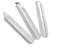 Abaodam Set di 3 Utensili Liuteria per Chitarra e Basso Manico in Legno e Lama Diamantata, Lime a V per Intaglio Facile, Strumenti Professionali per Ukulele e Basso