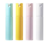 Abaodam Set di 4 Flaconi Spray da Viaggio 30ml in Pp Colore Assortito, Resistenti e Facili da Trasportare per Conservazione Lozione e Profumo