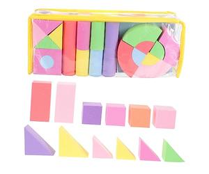 Abaodam Set Di Blocchi Da Costruzione in Schiuma Morbida Per Bambini Piccoli Giocattolo Educativo Blocchi Impilabili Puzzle Giocattoli Per La Cognizione Delle Forme Per Ragazzi E Ragazze