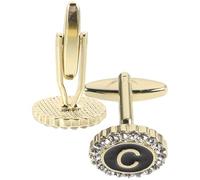 Abaodam Set di Gemelli da Uomo in Lega Bordi Arrotondati e Superficie Lucidata, Accessorio Classico ed Elegante per Camicia da Lavoro e Uniforme, 1 Paio