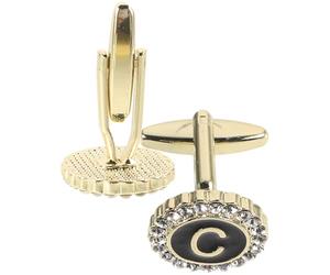 Abaodam Set di Gemelli da Uomo in Lega Bordi Arrotondati e Superficie Lucidata, Accessorio Classico ed Elegante per Camicia da Lavoro e Uniforme, 1 Paio