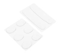 Abaodam Set Di Pad Per Esercizi Di Batteria 2 Fogli Di Smorzatori in Silicone Per Batteria Cuscinetti in Gel Per Batteria Kit Di Batteria