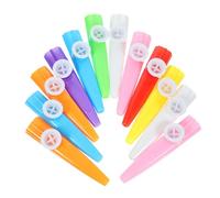 Abaodam Set Di Strumenti Kazoo Interattivi Per Bambini 12 Pezzi Principi Educativi Per Bambini Colore Casuale