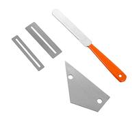 Abaodam Set Di Strumenti Per Levigatura E Smerigliatura Per Chitarra Guida Di Livellamento Del Bilanciere Per Tasti Con Lima Per Capotasto E Sella Del Ponte Per Chitarra Basso Ukulele