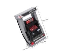 Abaodam Set Gioco Stazione di Servizio Fai da Te Blocchi Stradali Miniatura e Pensilina, Giocattolo Interattivo per Design Realistico e Materiale Sicuro per Sviluppo Creatività