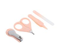 Abaodam Set Manicure per Ragazzo Ragazza, Tagliaunghie Sicuro e Portatile, Forbici, Lima e Pinzetta, per Proteggere le Mani dei Bambini, Shower