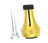 Abaodam Set Sordina Dritta per Tromba in Plastica Leggera, Silenziatore per Pratica Musicale, Accessorio Trasportabile per Strumento a Fiato, Mini Sordina per Cornetta