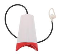 Abaodam Smorzatore Vocale in Plastica Bianco Design Compatto per Isolamento Vocale, Riduzione Rumore Esterno, per Prove e Viaggi di Cantanti e Attori