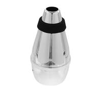 Abaodam Sordina Abs Per Tromba Argento, Silenziatore Leggero Effetto Muto, Accessorio Per Pratica Musicale Indoors, Facile Da Montare e Strumento Per Trombettisti