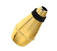 Abaodam Sordina Per Tromba in Plastica Colore Oro Silenziatore Per Esercitazioni La Tromba Facile Da Indossare e Togliere