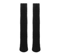 Abaodam Spandex Copri Aste Coppia Nero, per Occhiali, Antiscivolo | Morbidi e Comodi, Facili da Mettere e Togliere, per Occhiali e Occhiali da Sole, Stile Classico