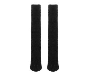 Abaodam Spandex Copri Aste Coppia Nero, per Occhiali, Antiscivolo | Morbidi e Comodi, Facili da Mettere e Togliere, per Occhiali e Occhiali da Sole, Stile Classico