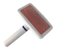 Abaodam Spazzola per Cani e Gatti Piccola e Leggera per Pelo Massaggiante Ergonomica per Toelettatura senza Strappi Rimuove Noduli e Peli Morti Accessorio Sicuro per Animali Domestici