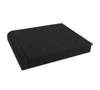 Abaodam Speaker Isolation Pad in Schiuma Alta Densità Nero Cuscinetto Antiurto e Antiscivolo Per Supporto Casse Audio Tv e Studi Ammortizzatore Acustico Per Audio e Riduzione Vibrazioni