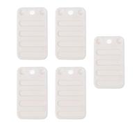 Abaodam Spessori di Livellamento Bianco per Mobili in Plastica 5 Antiscivolo per Aumentare Altezza Gambe Divano Tavolo Casa e Negozio