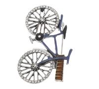 Abaodam Spilla Accessorio Pratico e Comodo a Forma di Bicicletta Vintage in Lega Gioiello Elegante per Promozioni e Matrimoni per Donne