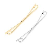 Abaodam Spilla da Colletto e Fermagli per Cardigan 2 Pezzi in Rame Lucido, Clip per Sciarpa e Scialle, Accessorio Elegante per Abbigliamento Donna, Uso Formale e Informale