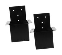 Abaodam Staffe per Pali Pergola e Connettori per Ringhiere del Ponte in Acciaio Inossidabile, Kit 2 Pezzi per Gazebo e Terrazze Esterne, Supporto Stabile e Montaggio a Parete Facile