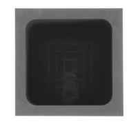 Abaodam Stampo in Grafite per Fusione di Oro, Argento, Ottone e Rame, Strumento di Fusione Artigianale Scanalatura a Olio, Alta Stabilità Termica e Conduttività per Piccoli Volumi