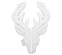 Abaodam Stampo in Silicone a Forma di Testa di Cervo Riutilizzabile per Epossidica, Facile da Usare, per Decorazioni da Parete Fai da Te e Creazioni Artigianali