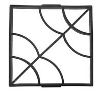 Abaodam Stampo per Calcestruzzo Riutilizzabile 40X40X4 CM, Stampi in Plastica per Percorso e Pavimentazione da Giardino, Adatto per Patio, Prato e Vialetti Esterni