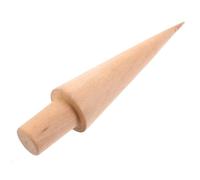 Abaodam Stampo per Cono Gelato fare Coni Pizzelle Utensile Pratico in Legno a Forma di Cono per Pasticceria e Negozi di Dessert