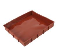 Abaodam Stampo per Plumcake in Silicone 26x30x4,2 Cm Antiaderente Rettangolare per Dolci e Pane, Teglia da Forno Resistente per Uso Domestico e Cucina Casalinga