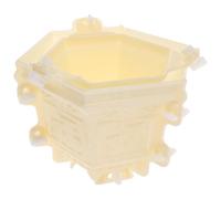 Abaodam Stampo per Vasi di Fiori Fai da Te in ABS Resistente Forma Esagonale per Calcestruzzo Set per Decorazioni Artistiche da Tavolo e Giardino